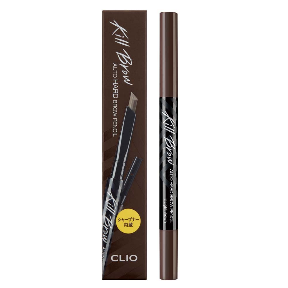 Matita per sopracciglia rigida Clio Kill Brow Auto (02 Marrone chiaro)