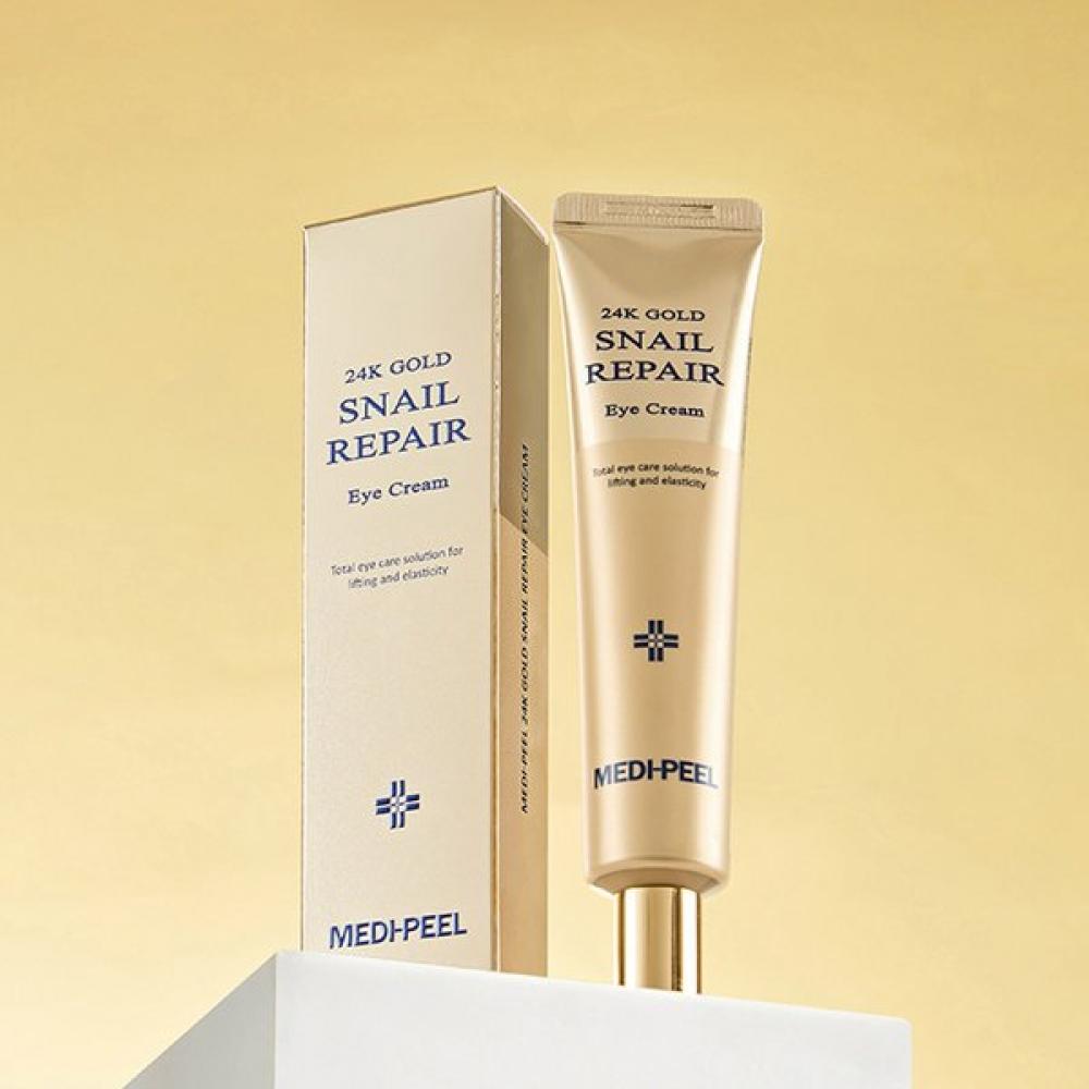 

Крем для кожи вокруг глаз Medi Peel 24k Gold Snail Repair 40 мл