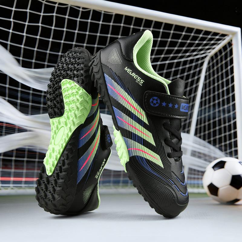 Fußballschuhe Jungen Mädchen Splitternde Nägel Wettkampf Jugendliche Grundschulkinder Trainings-Sneaker