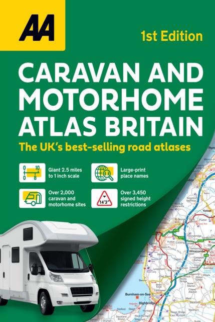 The AA Caravan & Motorhome Atlas Book