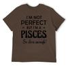 Pisces Twelve Constellation (11) T-shirt Crewneck Campaign  Joke T-shirts Hot Sale Travel USA Size