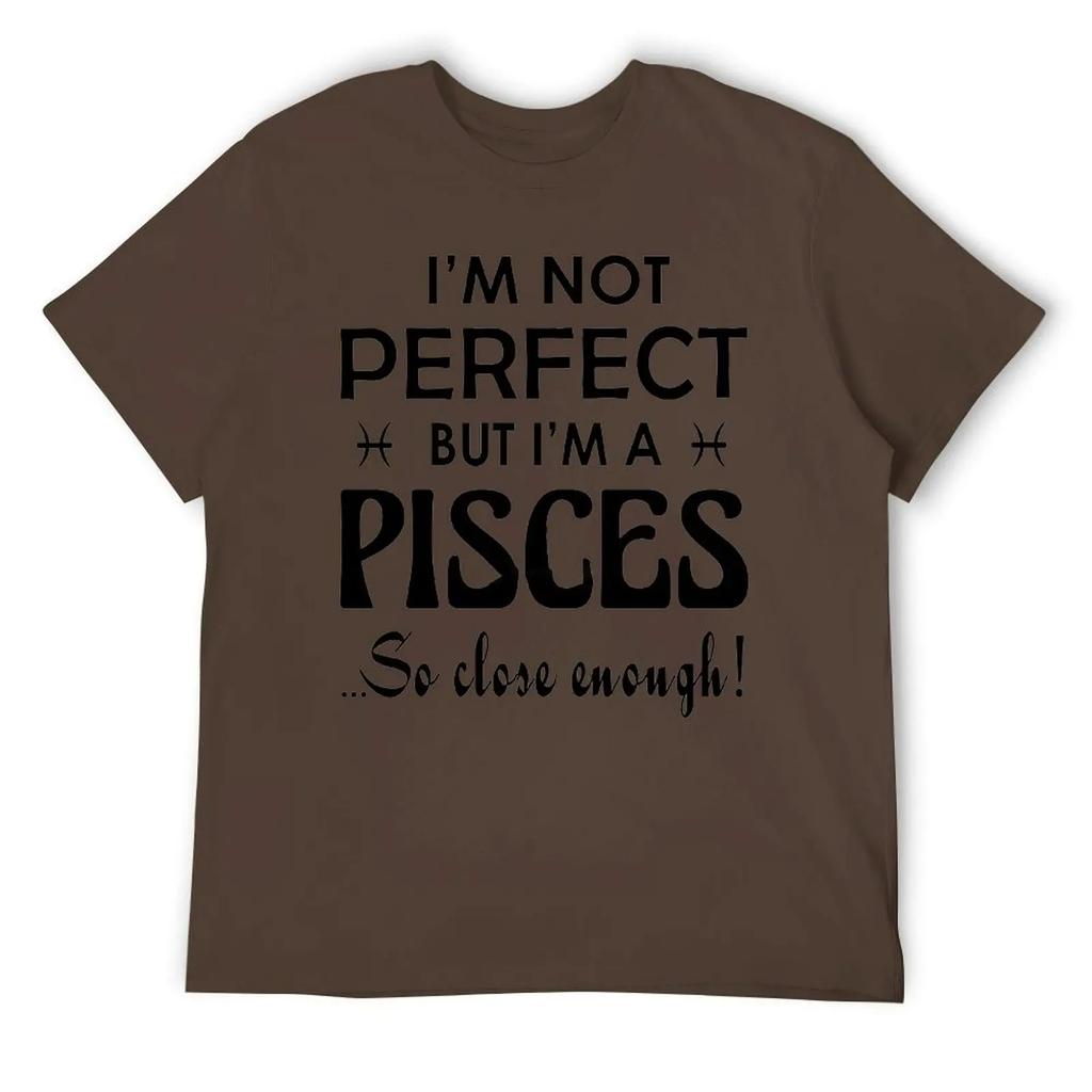Pisces Twelve Constellation (11) T-shirt Crewneck Campaign Joke T-shirts Hot Sale Travel USA Size
