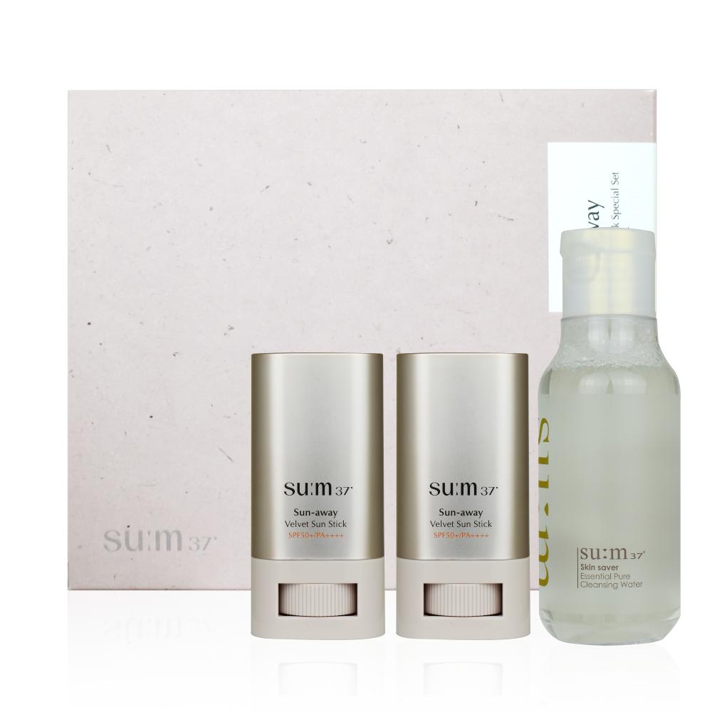 sum37 Sun-away Velvet Sun Stick Duo Специальный набор [SPF50+/PA++++] 1set