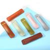 Leather Pen Case - Solid Color Fountain Pen Cover, Soft Microfiber Storage for Student Stationery