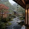 Japonský styl dešťového řetězu Dekorativní vodní řetěz pro venkovní okapový systém Zahradní terasa Dvorek Vodopád