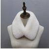 Women Furry Collar Wrap Neck Warmer Scarf Detachable Fake Collar Coat Accessory