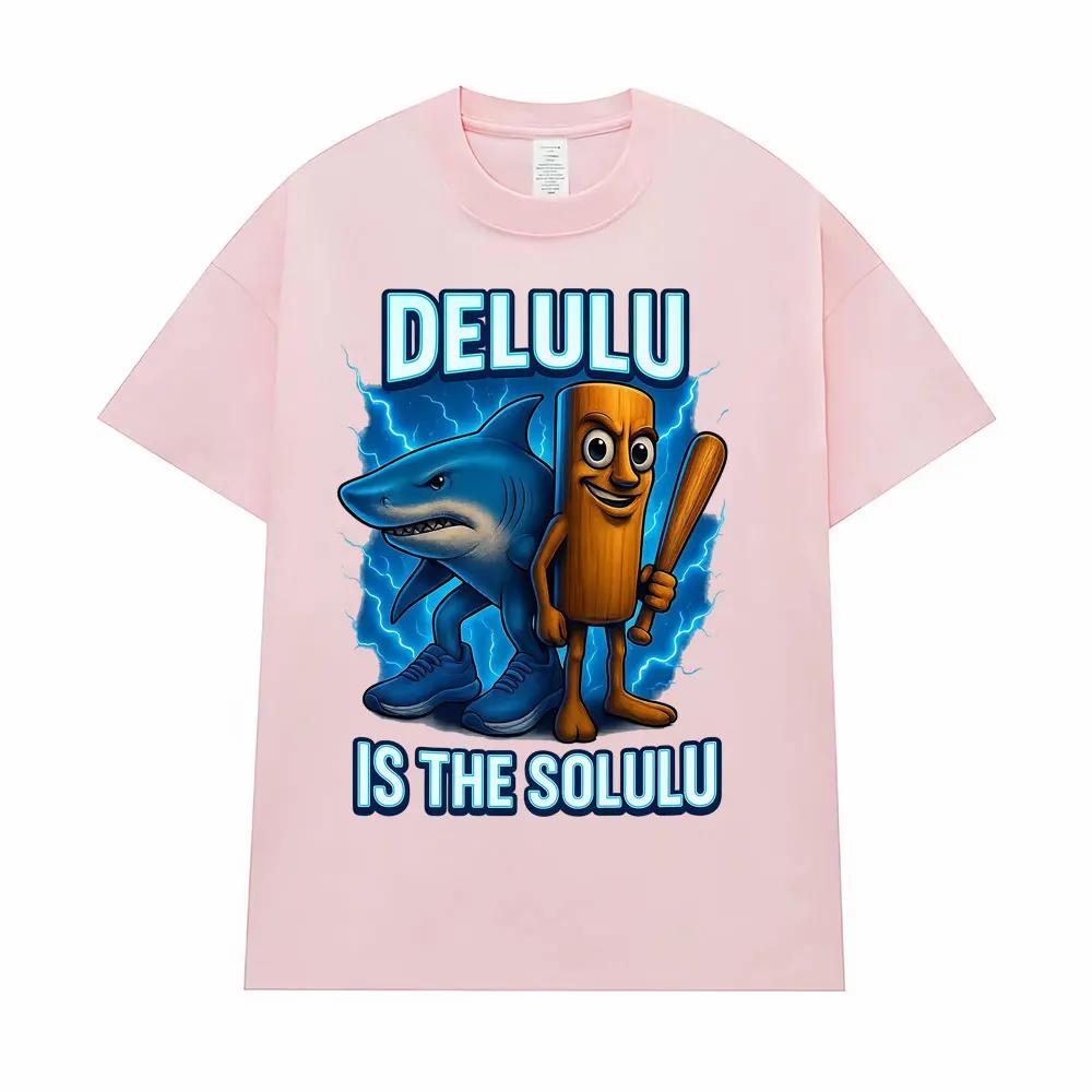 Tung Tung Sahur and Tralalero Tralala Meme T-shirt Fun Italian Brainrot T-shirt Women's Fashion Casual T-shirt