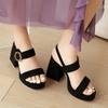 Fashion Pink Summer Sandals Shoes for Women High Heels Platform Flip Flops Large Size 45 50 Straps Black Nude Dance Party Shoes Ladies
