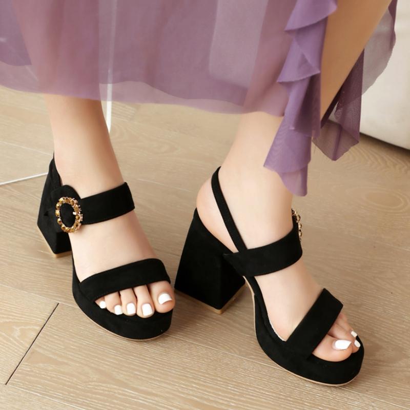 Fashion Pink Summer Sandals Shoes for Women High Heels Platform Flip Flops Large Size 45 50 Straps Black Nude Dance Party Shoes Ladies