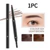 1PC Double-Ended Automatic Rotating Eyebrow Pencil: Waterproof, sweatproof, long-lasting, no makeup fading, beginner eyebrow pencil