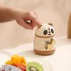 Niedlicher Panda Zahnstocherhalter Behälter Automatischer Zahnstocherspender Drucktyp Zahnstocherbox für Zuhause Bar Party