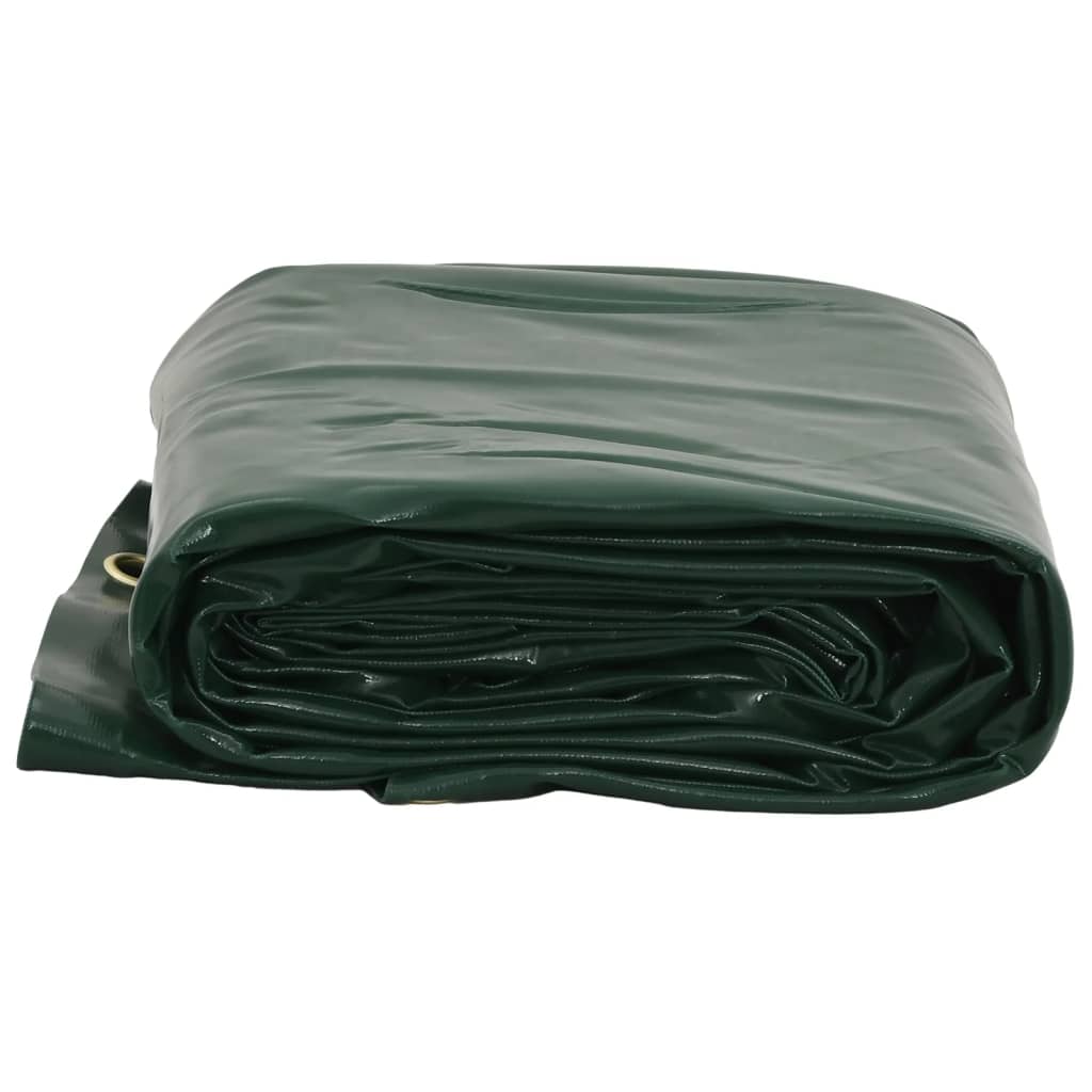 Vidaxl Plandeka, Zielona, 1X2,5 M, 600 G/M²