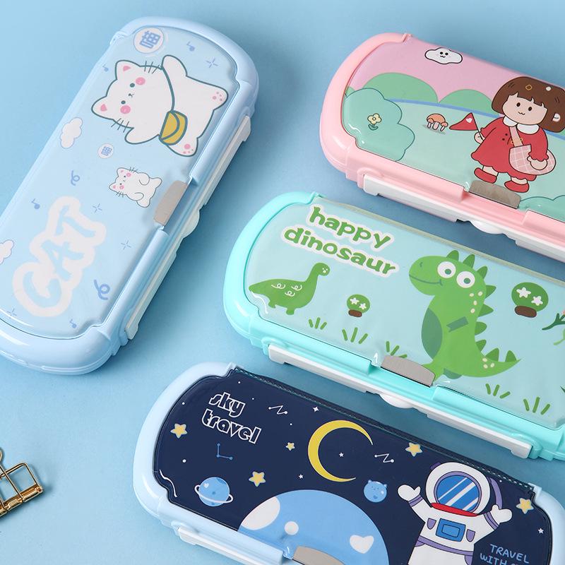 Adorable Large Capacity Multifunctional Pencil Case for Kindergarten Boys and Girls