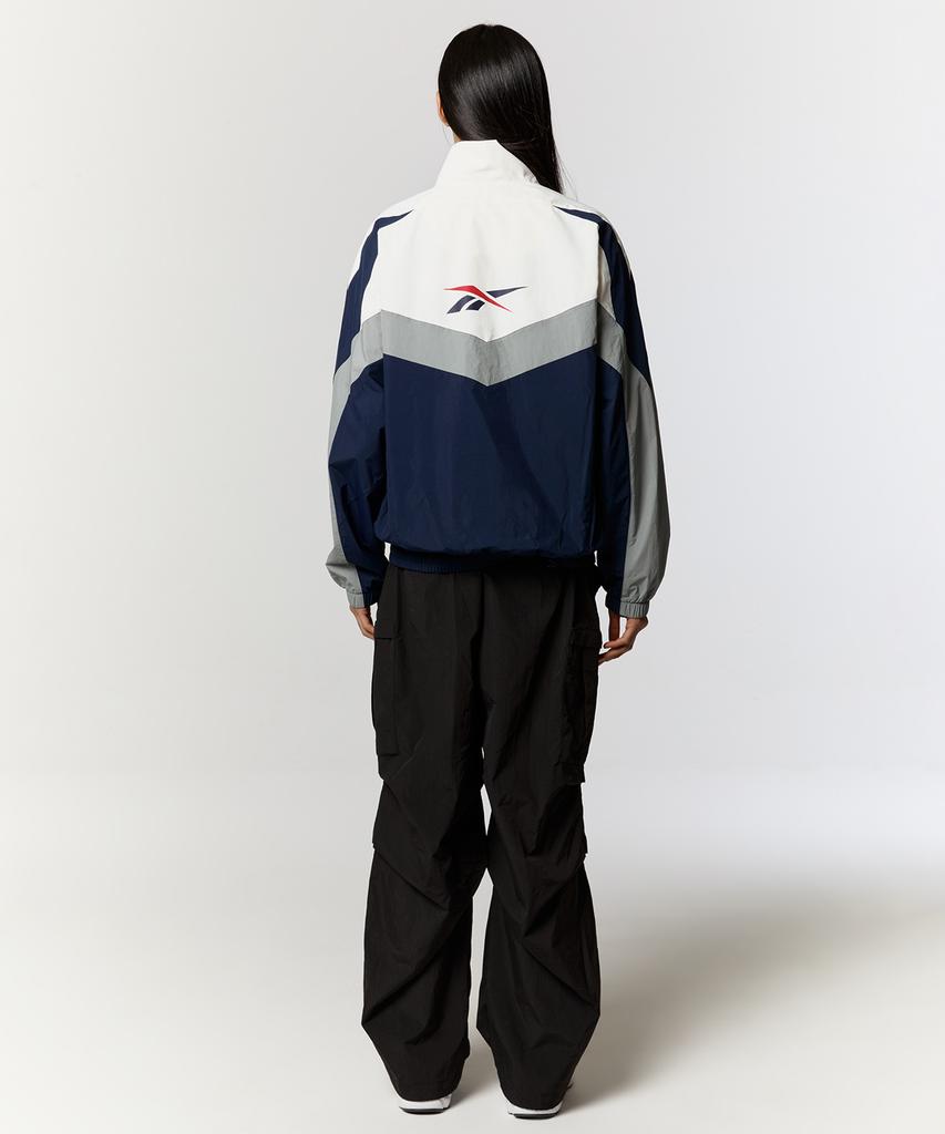 Reebok Peace Vector Windbreaker - White:Navy