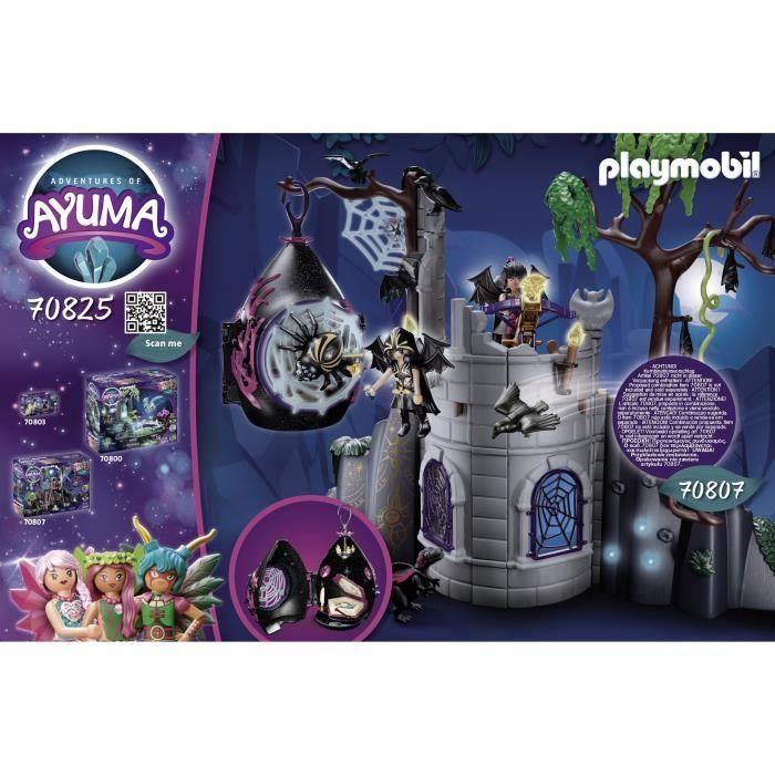 Maisonnette Bat Fairies PLAYMOBIL Ayuma - Maison de jeu avec personnage et accessoires