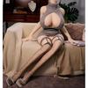 Hot Sale TPE Sex Dolls Sexy Breast Realistic Adult Doll Vaginal Oral Anal Sex Toys for Men Masturbation Sexdoll-Equipped with a Random Head