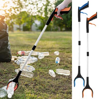 Outil préhenseur pour personnes âgées Pince de ramassage pliable 33 pouces Outil de préhension et d'extension Pince de ramassage robuste pour personnes âgées