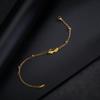 Lucktune Angel Wing Pendant Bracelet for Women Stainless Steel Beads Chain Bracelet Fashion Kpop 2025 New Jewelry Wedding Gift