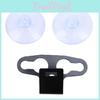 Universal Suction Detector Cup Mount Windshield And Dashboard Detector Suction Mount For Vehicles Black