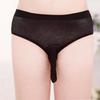 Man's Sexy Penis Sleeve Lace Knickers Masturbation Underwear Briefs Short Underpants Panties Pouch Sheath Hunk Pants Undies