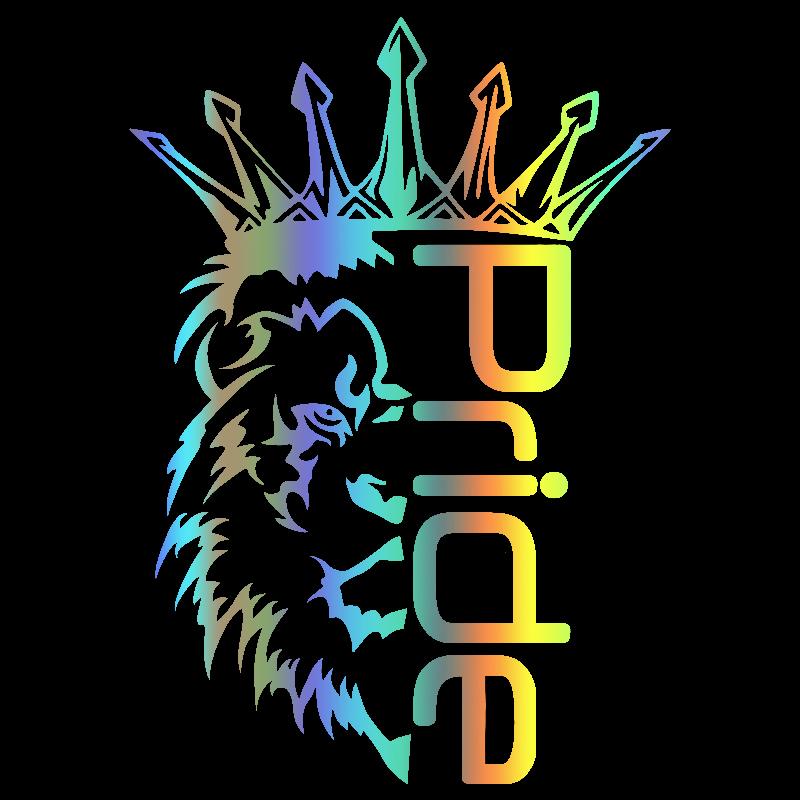 Vyřezávaná vinylová nálepka na auto samolepka Lion Pride Vodotěsné autodekory