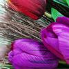 Flower Wreath Vibrant Color Handcrafted Silk Front Door Artificial Flower Wreath for Home Shops