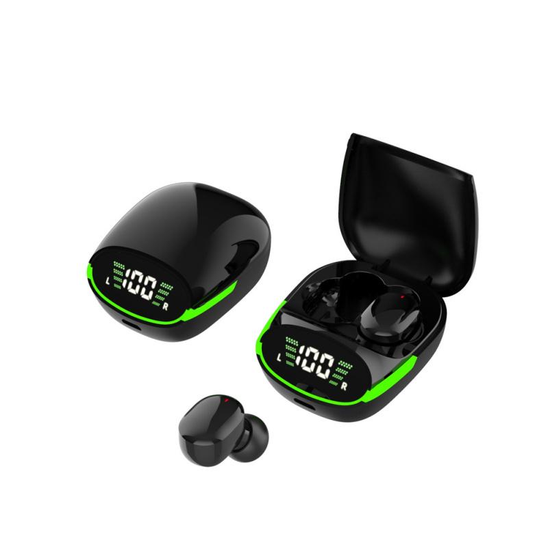 Tg06 Wireless Bluetooth-compatible 5.1 Mini Headphones Waterproof Outdoor Sports Earbuds Subwoofer