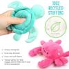 Ocean Stuffed Animal, 5PCS Sea Creature Plush Toys Shell Carrying Bag, Plushies For Baby Kids Girls Christmas Birthday Gifts