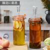 1.3L Glass Fermentation Kit (2-Pack) – Pickling Containers, Glass Jars, Weights & Airlocks, for Sauerkraut, Kimchi, Kombucha, Pickles