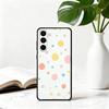 DOT P-Polka Pattern Phone Case For Samsung Galaxy A73,A72,A71,A70,A53,A52,A51,Soft Silicone Black Cover
