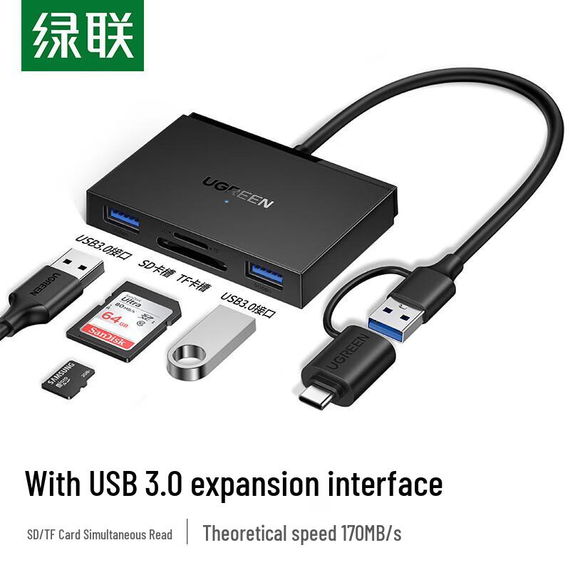 UGREEN USB-C 3.0 Card Reader Hub