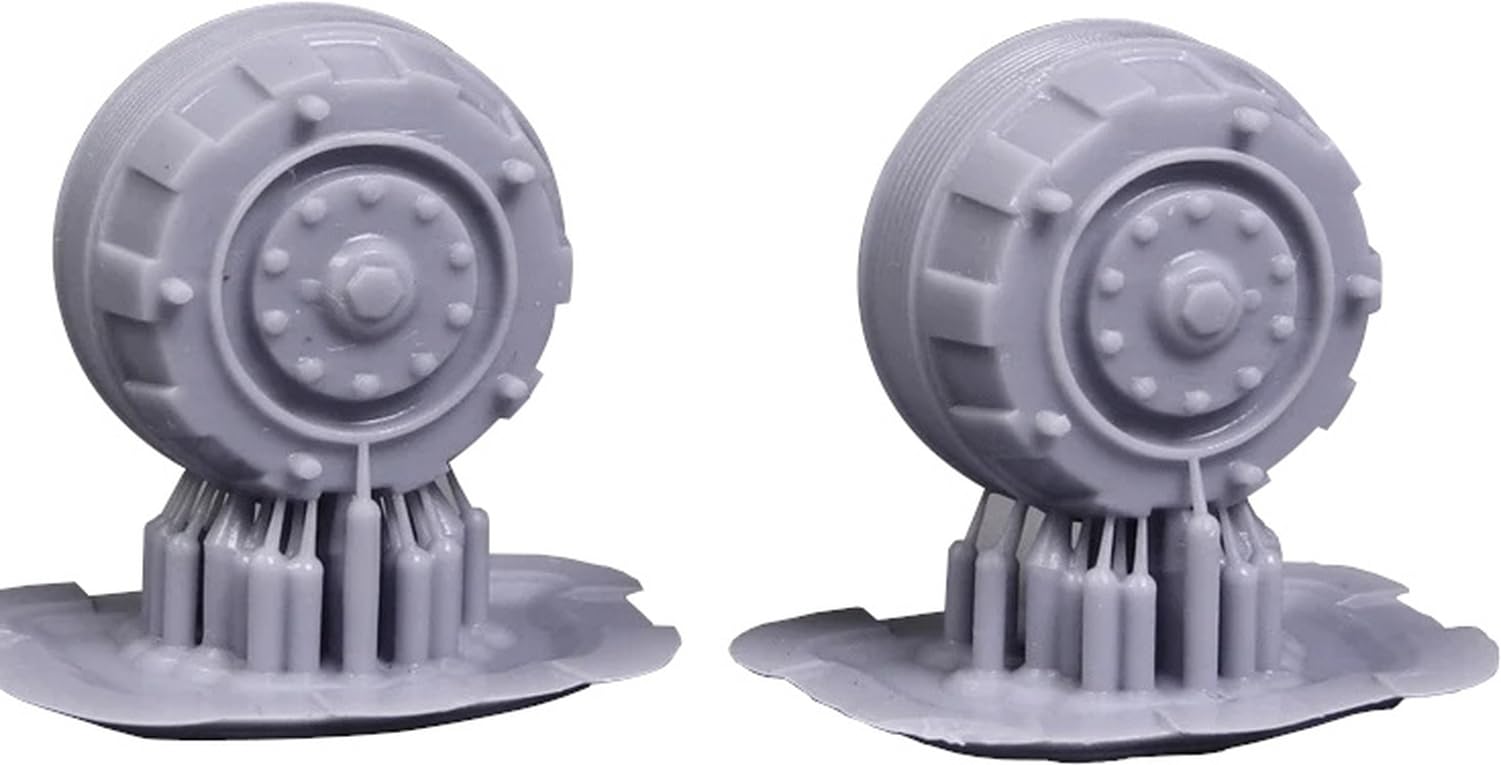 

Rad Miniatures 1/35 Scale German Sd.Kfz.234 8-Wheel Heavy Armored Vehicle Wheel Adapters (8-Pack) (Miniart) Plastic Model Parts RDM35S33