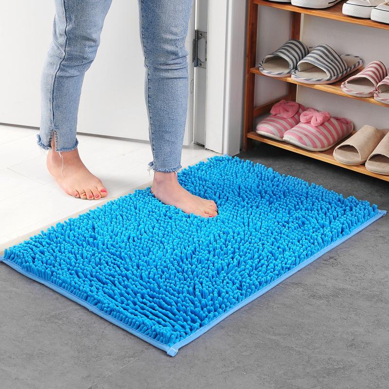 Hot-Selling Chenille Absorbent Anti-Slip Mat for Bedroom, Entrance, Bathroom & Bathtub