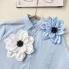 Handmade Large Flower Patch 3D Clothes Appliques Evening Dress Clothing Patch  Sewing