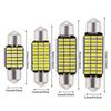 1/2PCS C5W LED Bulbs Canbus 31/36/39/41mm Car Interior Dome Trunk License Plate Lights 12V 300LM 6500K White Festoon LED