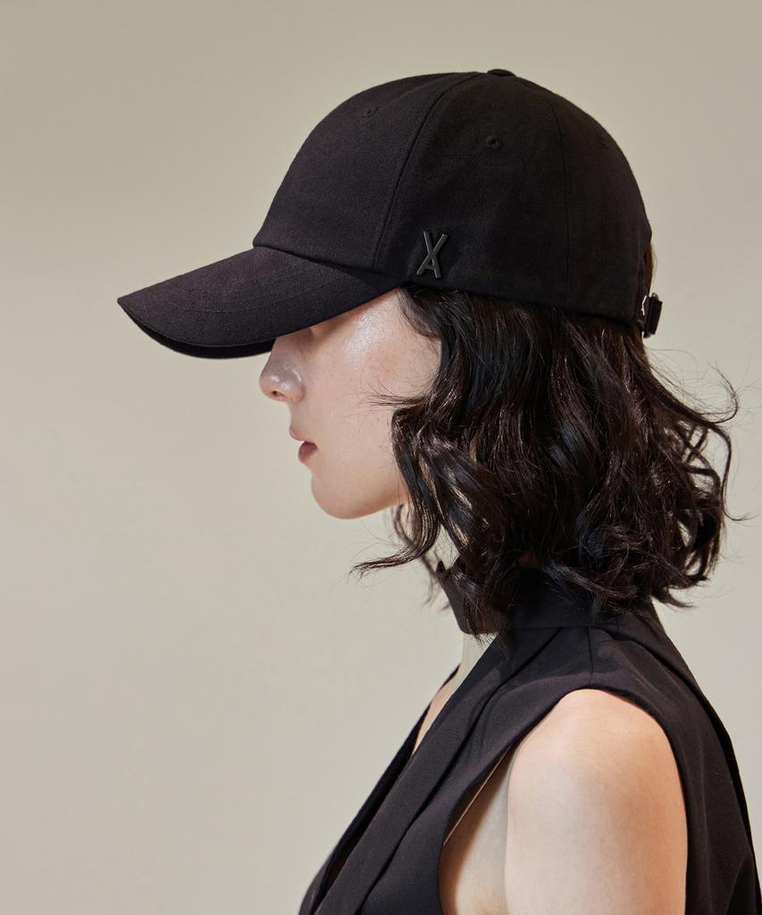 Bajal Va Black Studded Ball Cap Black