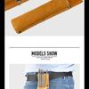 Heat-Resistant Cowhide Waist Bag for Welders with Thickened Hardware