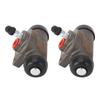 2 Pcs Rear Wheel Brake Cylinder 96574718 Drum Brake Cylinder Precise Control Replacement for OPEL
