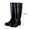 2025 Men's Waterproof Non-Slip High-Top Mining Boots with Thick Soles and Reflective Strips for Coal Mine Protection