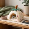 Thickened Small Pet Sleeping House Breathable Hamster Nest Cozy Animal Shelter  Daily Rest