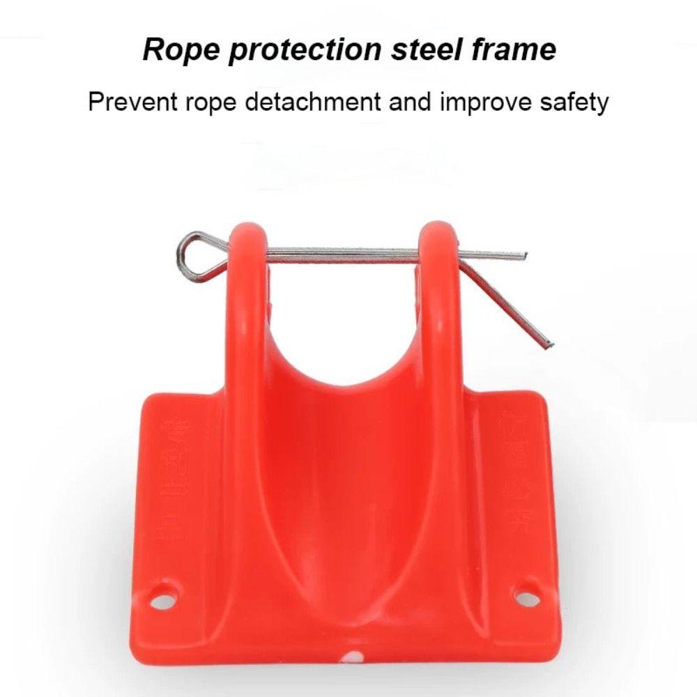 Verdickter Höhenarbeitsseilschutz PE Kletterseile Eckenschutz Neu Abriebfest Fixiert