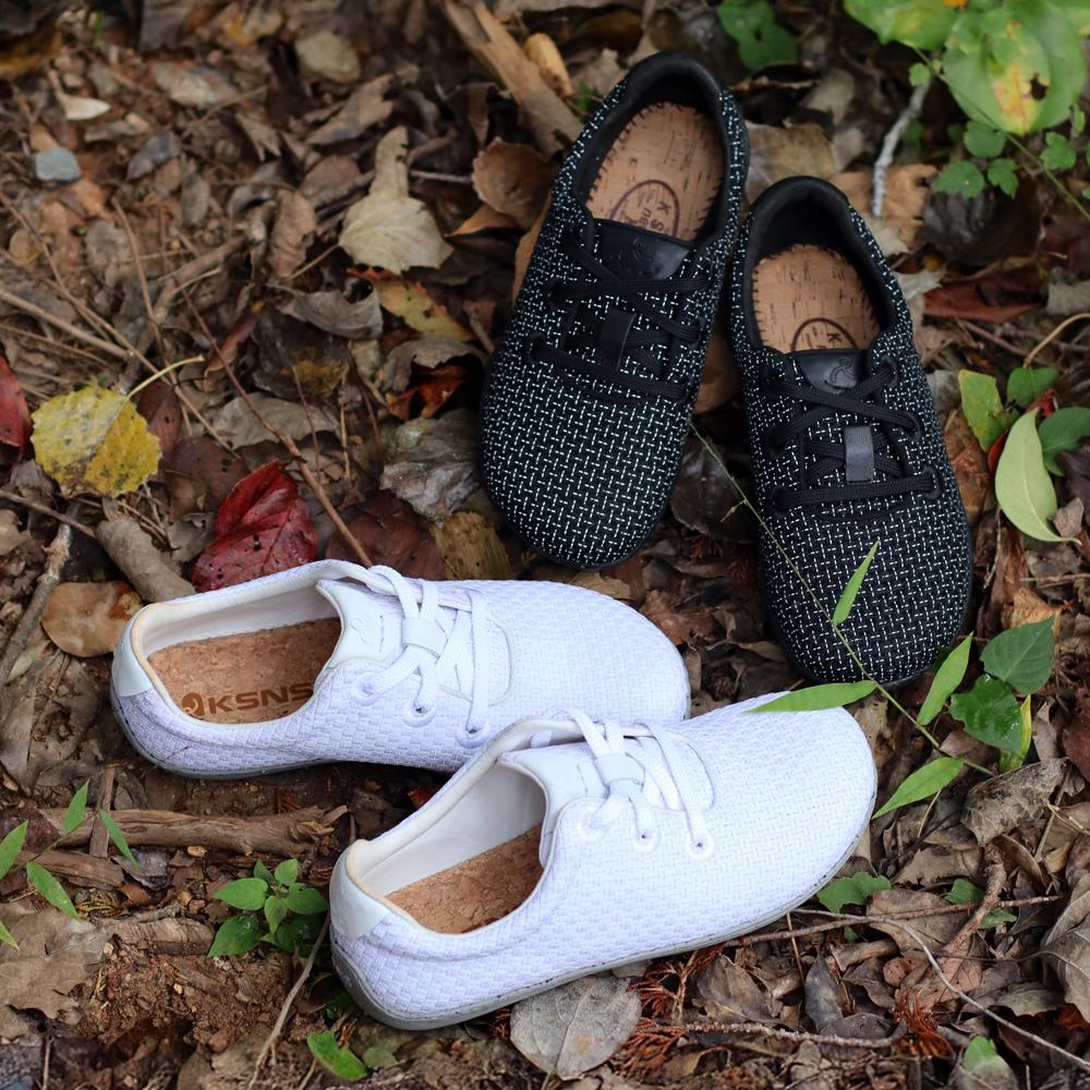 Ksns Flexi Workers Venus - Unisex Barefoot Shoes [White]