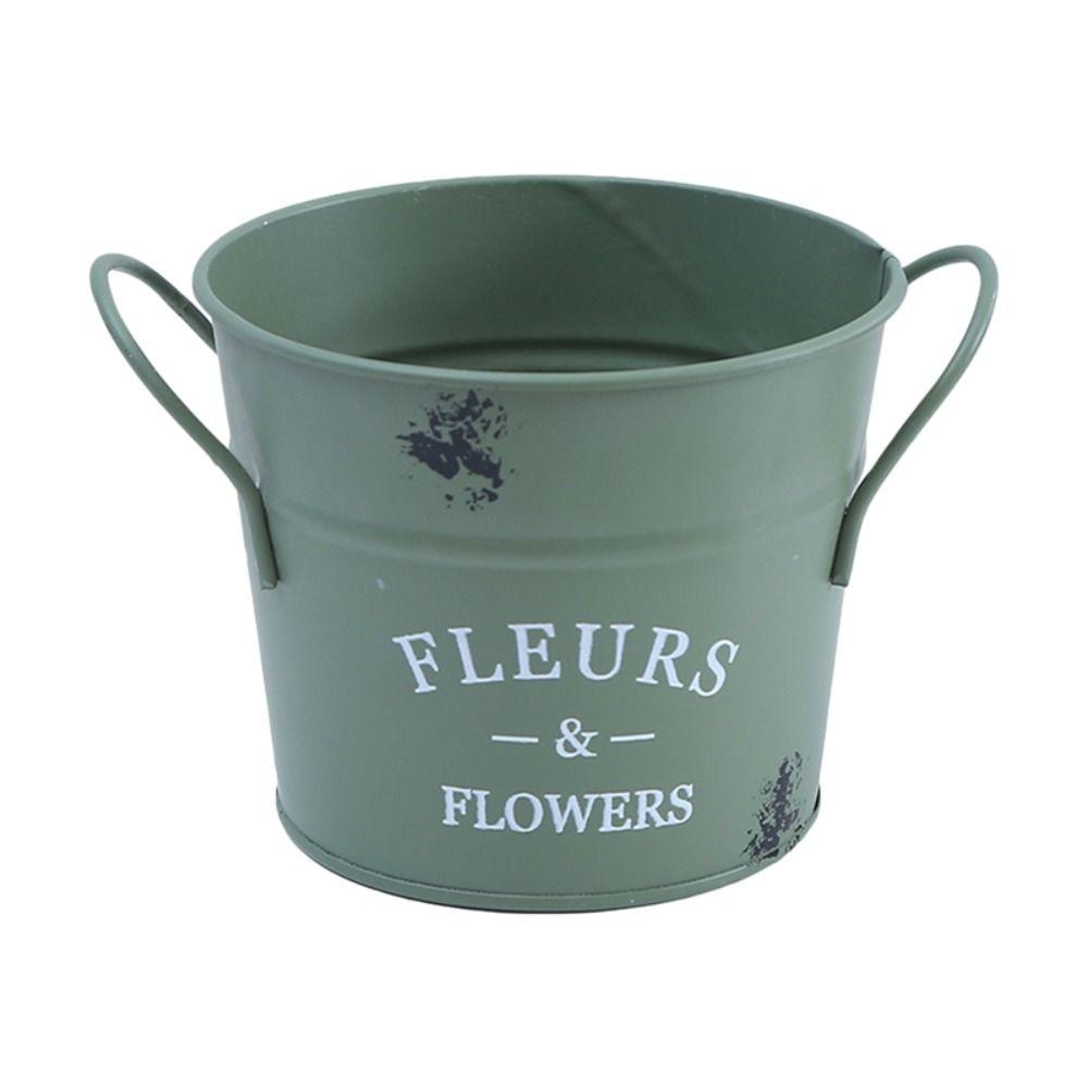 

Винтажная шикарная ваза для цветов, оловянный кувшин, металлический кувшин для цветов, ведро, горшки для дома, свадьбы, вечеринки, садового декора