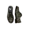 Dr. Martens Kožené módní ležérní boty s leopardím potiskem, nízké, unisex, khaki-zelená 27686384