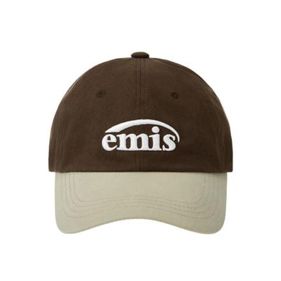 Emis NEW LOGO MIX BALL cap(RENEWAL)-BEIGE/brown