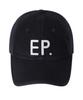 Ipidibellob Ep Applique Vintage Ball Cap Black