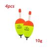 2/4Pcs EVA Luminous Fishing Night Float Light Stick Foam Plastic Bobber Sea Rock Fishing Buoyancy 10/20/30/40/50/60g/70/80g
