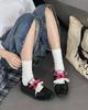 European Station 2025 Classic Color Matching Lace-up Flat-bottomed Fashion Training Shoes Ins Leather Versatile Casual Sports Shoes