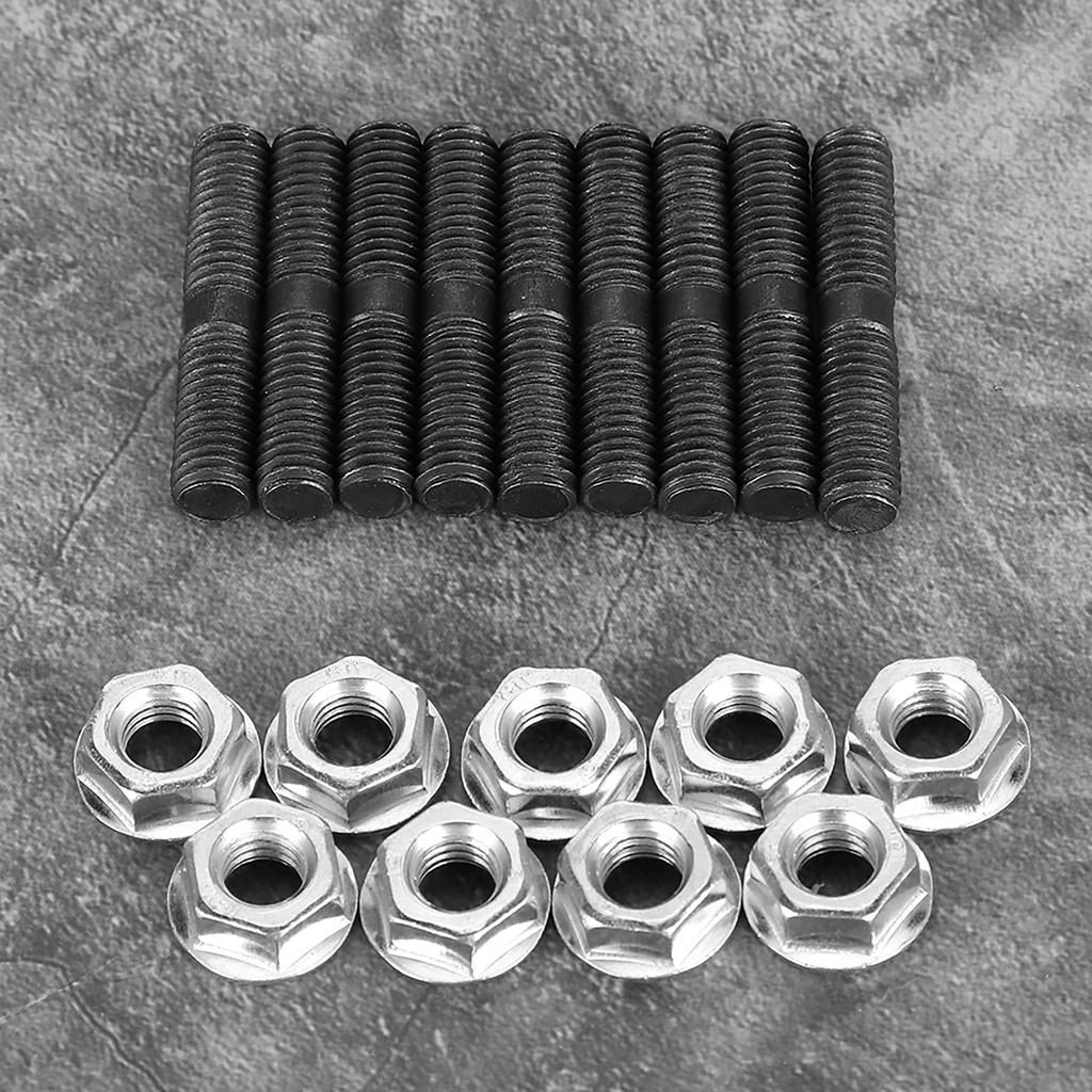 9 Stück Turbobolzen + Sicherungsmutter Passend für S13 S14 S15 SR20 CA18