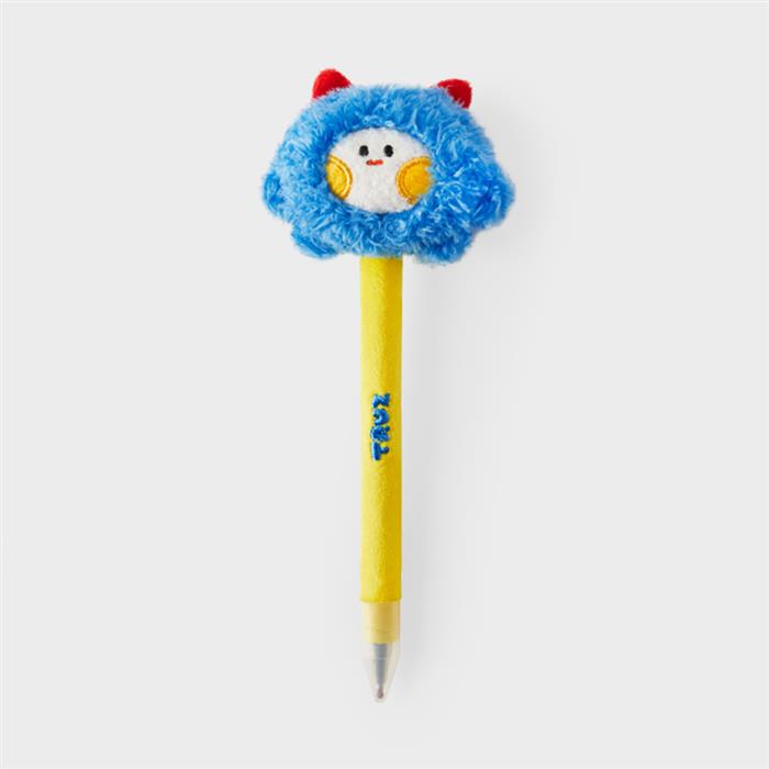 LINE FRIENDS TRUZ WOOPY minini Back-to-School Plush Gel Pen (0.7mm)
